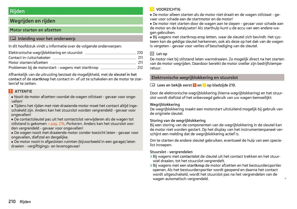 Skoda Kodiaq handleiding / page 212