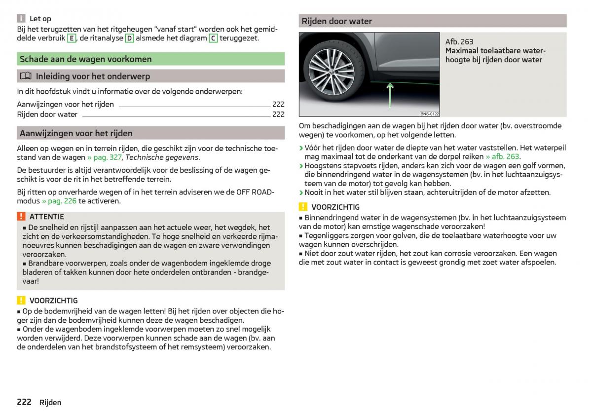 Skoda Kodiaq handleiding / page 224