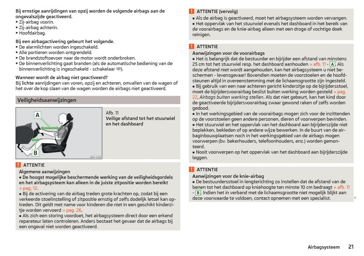 Skoda Kodiaq handleiding / page 23