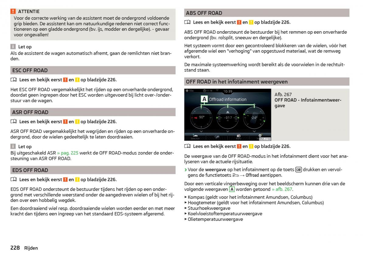 Skoda Kodiaq handleiding / page 230