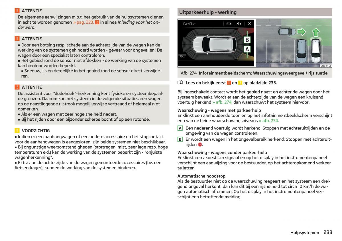 Skoda Kodiaq handleiding / page 235