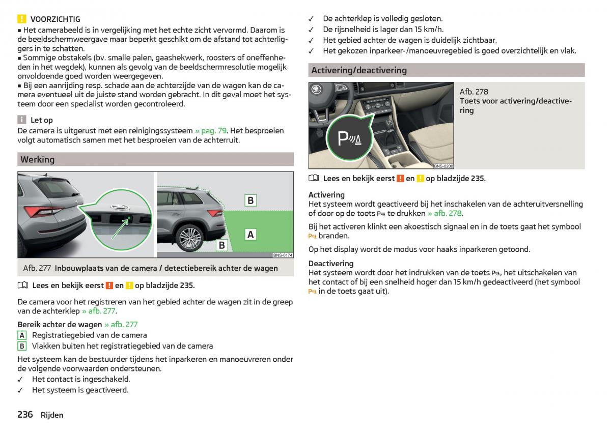 Skoda Kodiaq handleiding / page 238