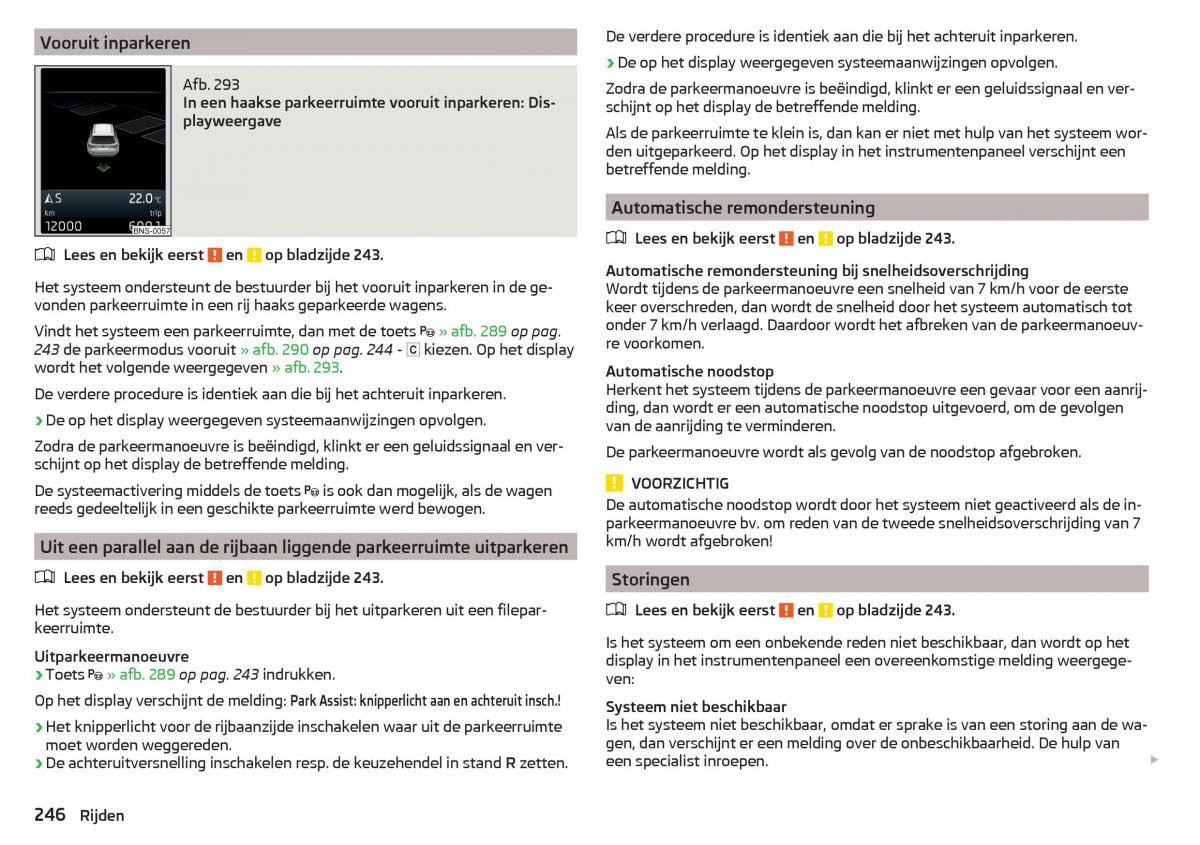 Skoda Kodiaq handleiding / page 248