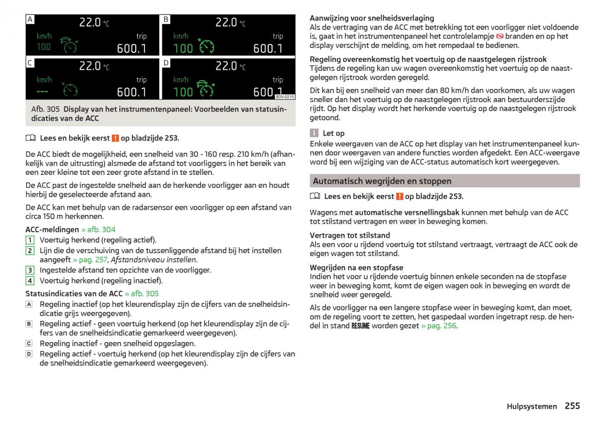 Skoda Kodiaq handleiding / page 257