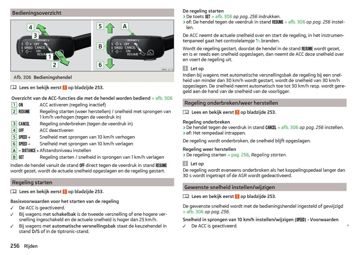 Skoda Kodiaq handleiding / page 258