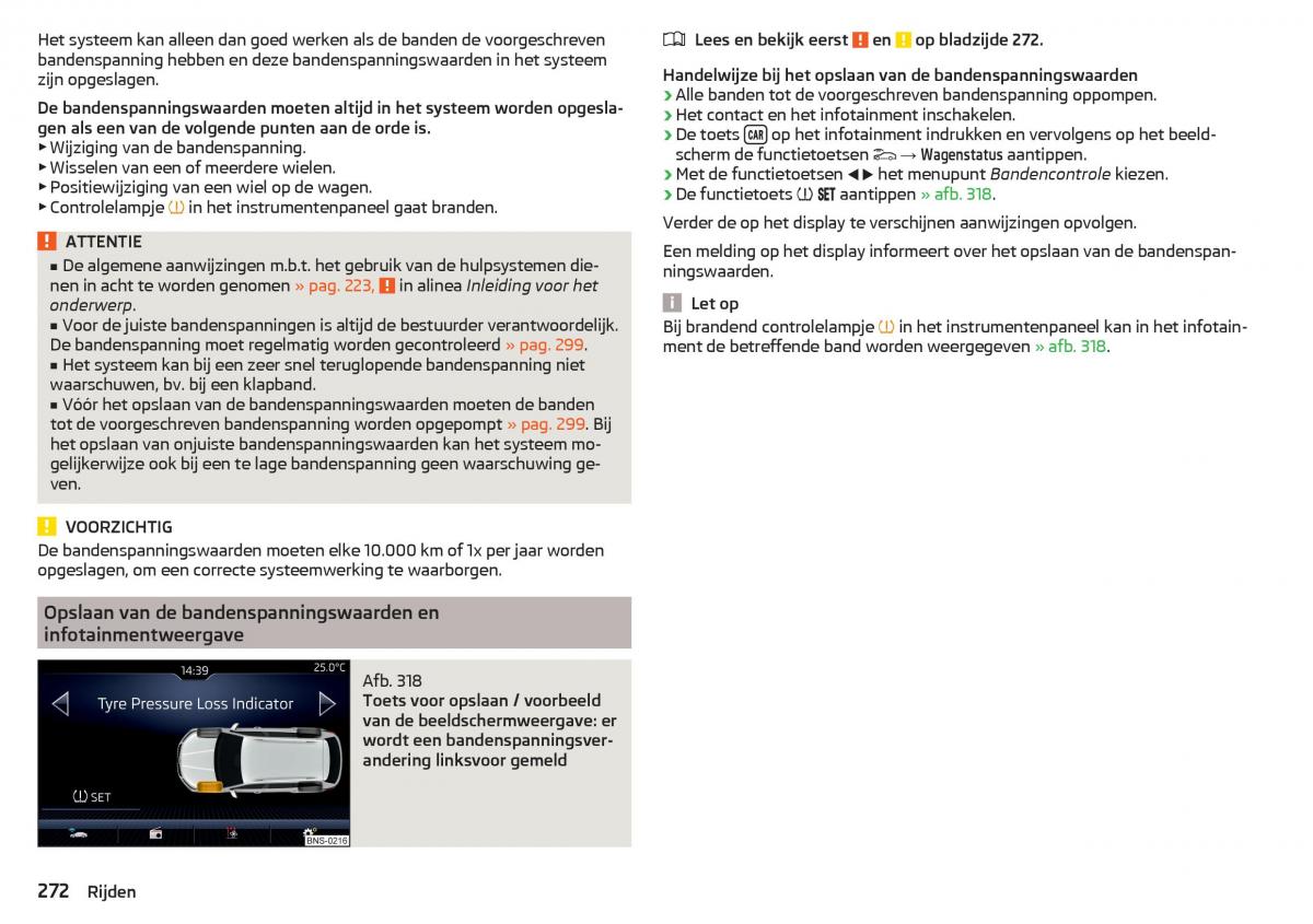 Skoda Kodiaq handleiding / page 274