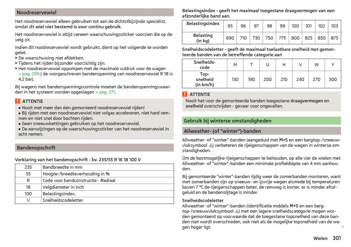 Skoda Kodiaq handleiding / page 303