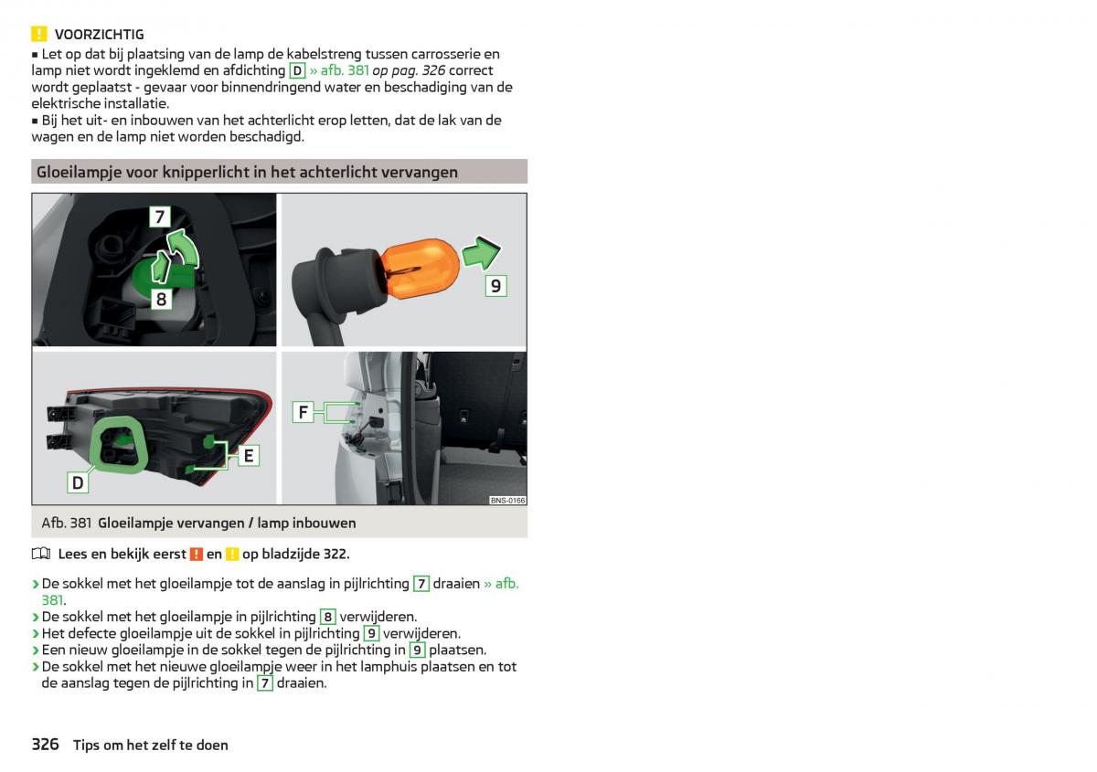 Skoda Kodiaq handleiding / page 328