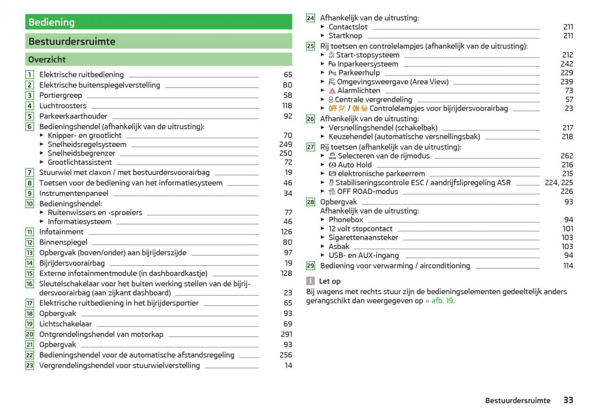 Skoda Kodiaq handleiding / page 35