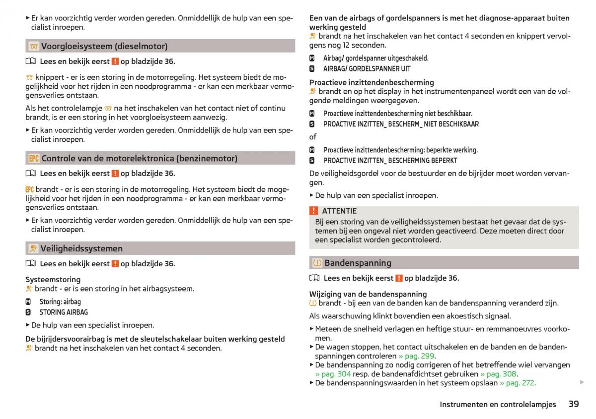 Skoda Kodiaq handleiding / page 41