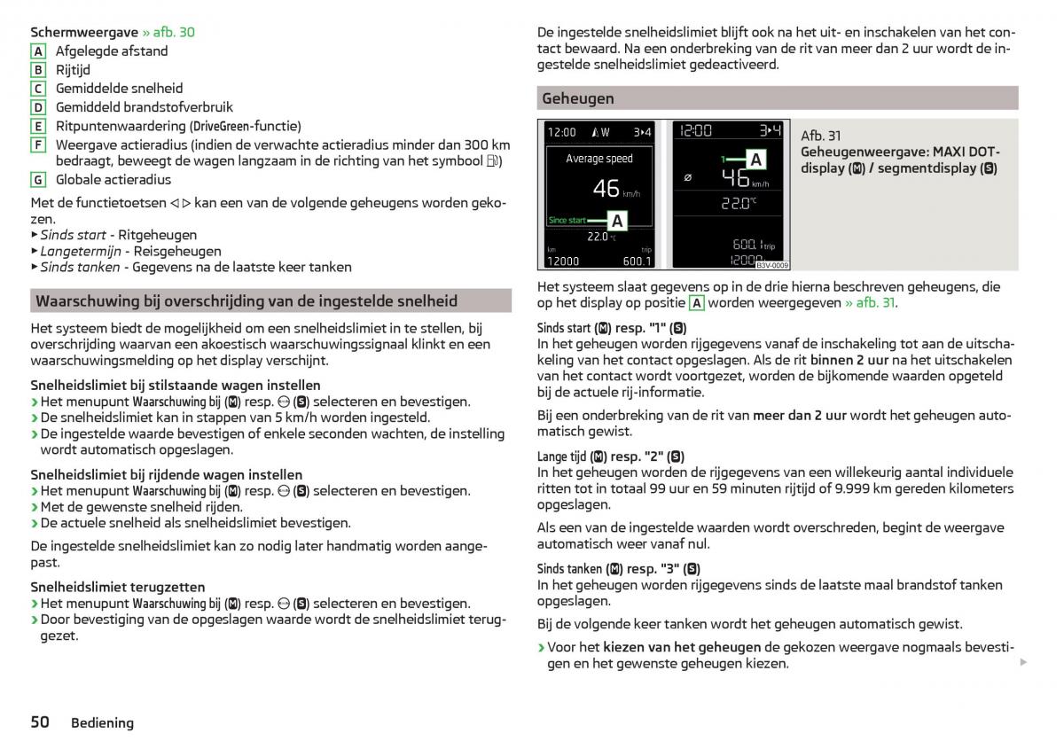 Skoda Kodiaq handleiding / page 52