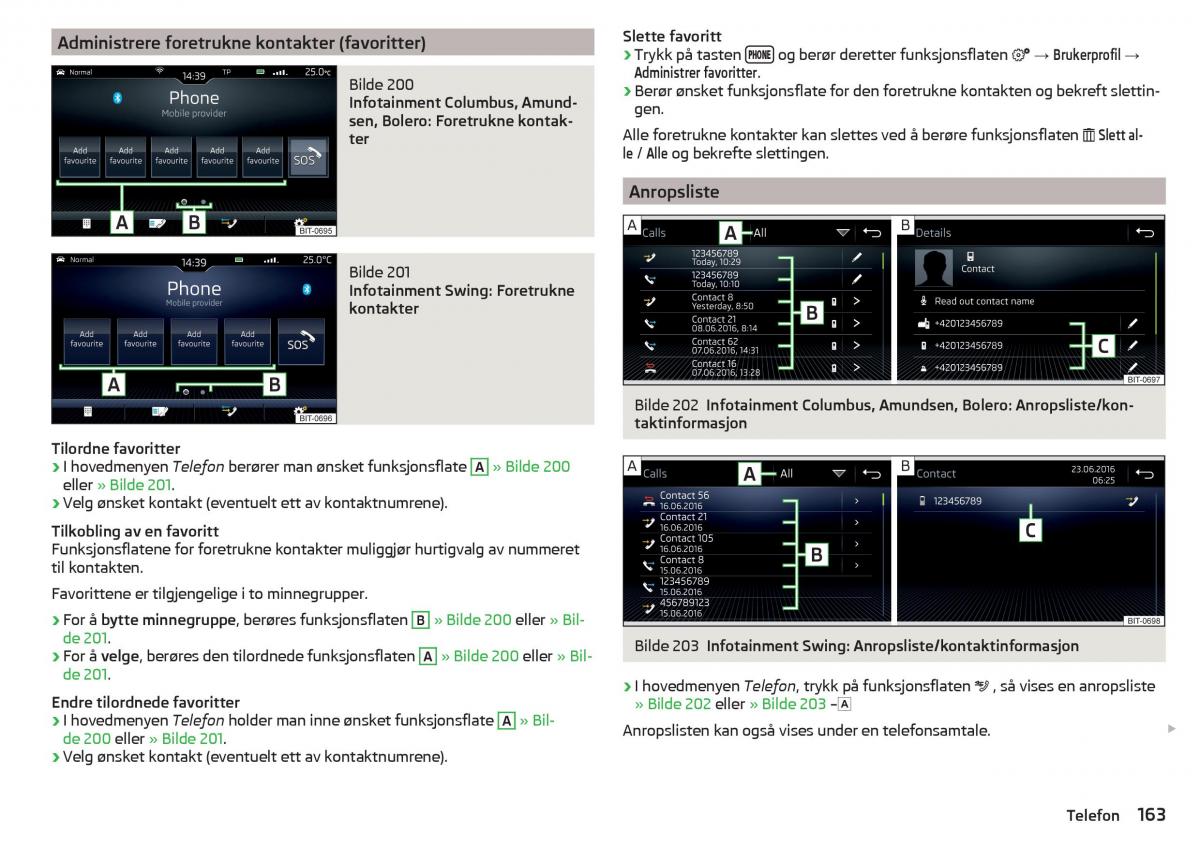 Skoda Kodiaq bruksanvisningen / page 165