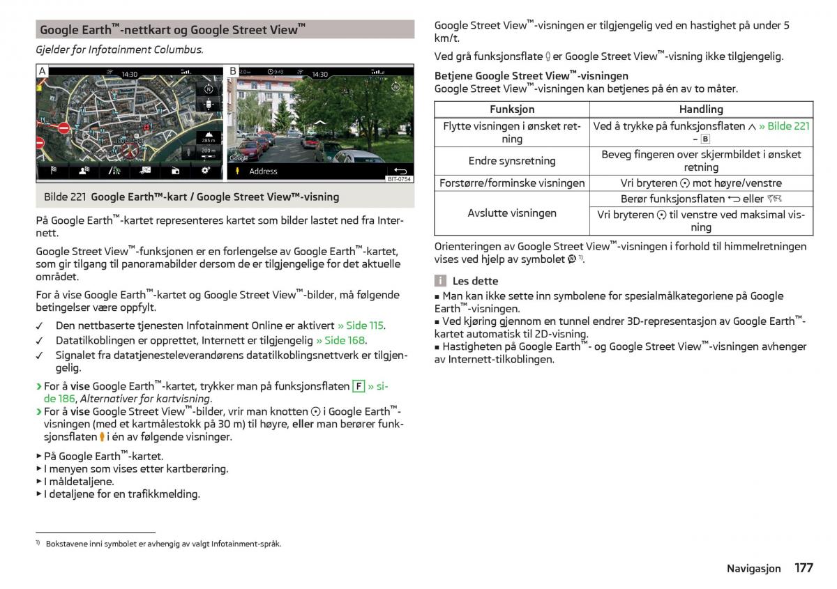 Skoda Kodiaq bruksanvisningen / page 179