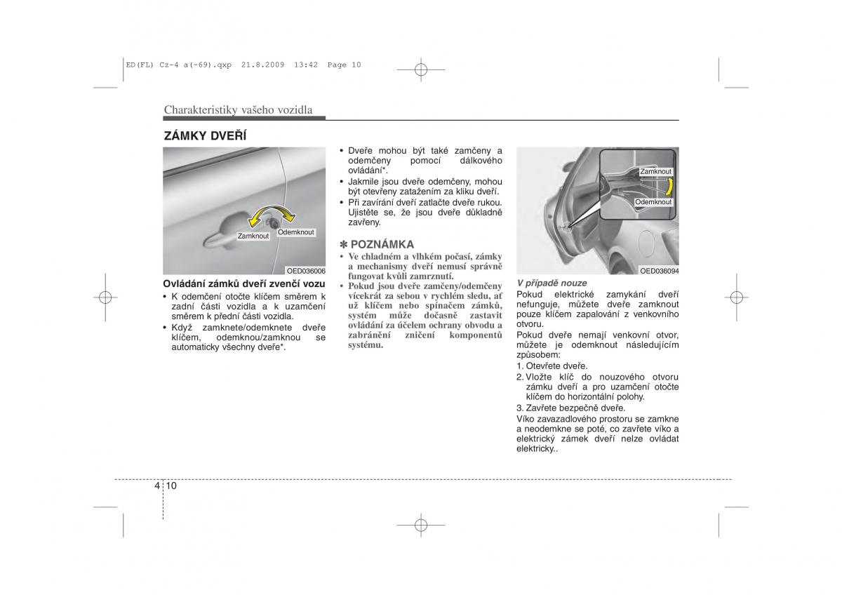 KIA Ceed I 1 navod k obsludze / page 83