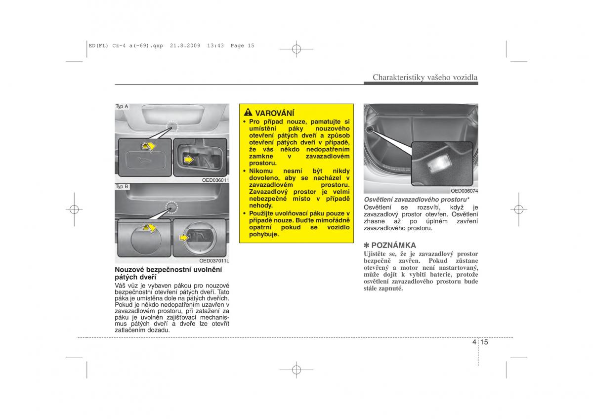 KIA Ceed I 1 navod k obsludze / page 88