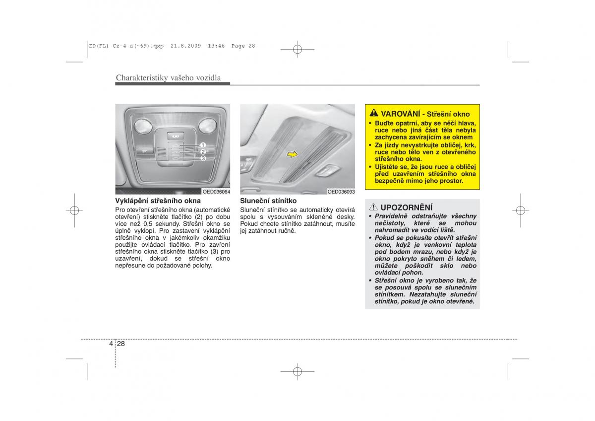 KIA Ceed I 1 navod k obsludze / page 101