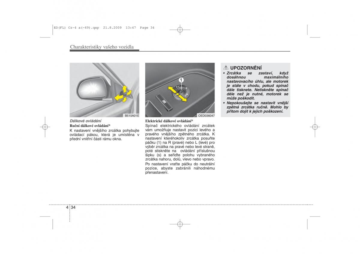 KIA Ceed I 1 navod k obsludze / page 107