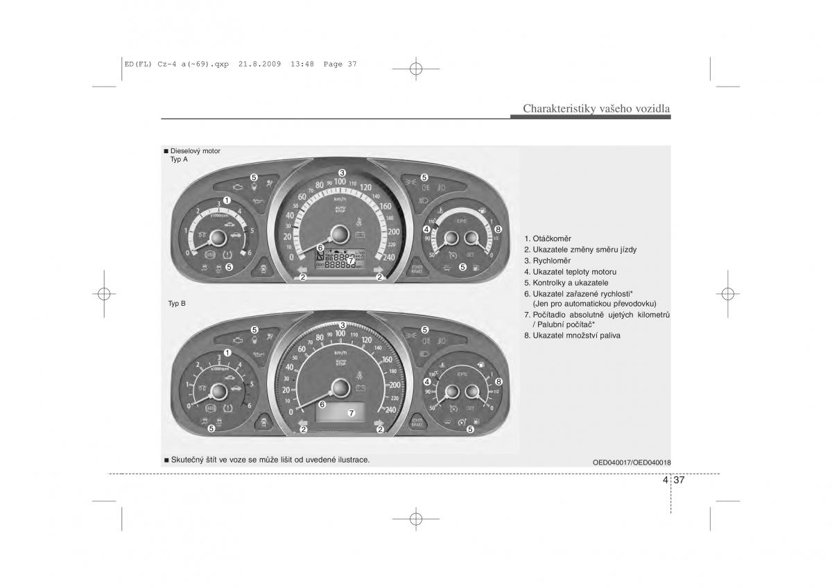 KIA Ceed I 1 navod k obsludze / page 110