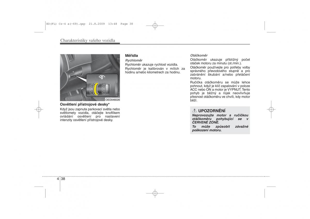 KIA Ceed I 1 navod k obsludze / page 111