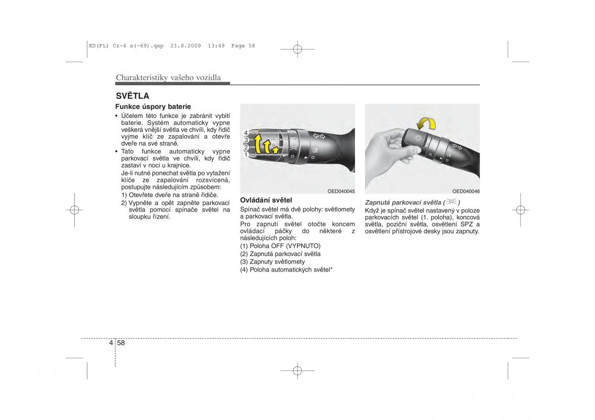 KIA Ceed I 1 navod k obsludze / page 131