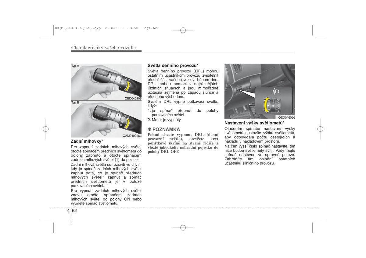 KIA Ceed I 1 navod k obsludze / page 135