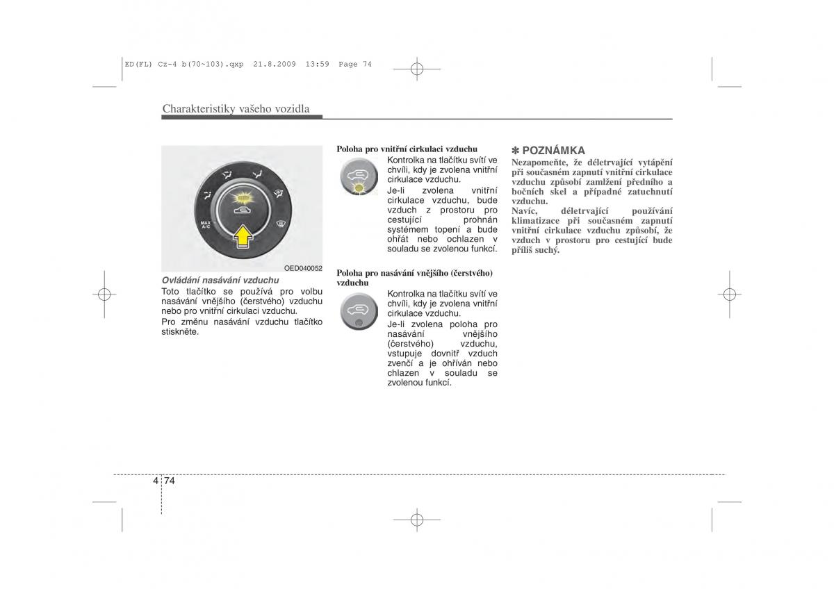 KIA Ceed I 1 navod k obsludze / page 147