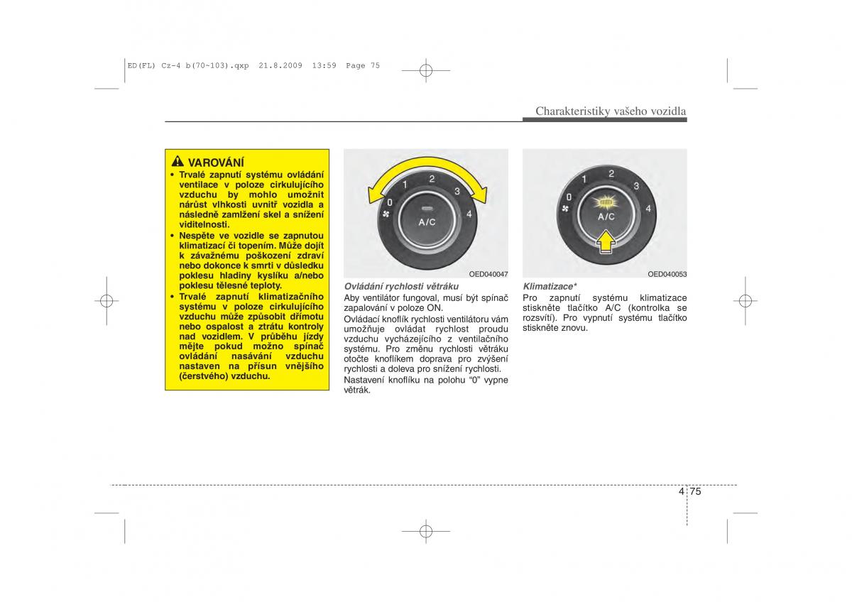 KIA Ceed I 1 navod k obsludze / page 148