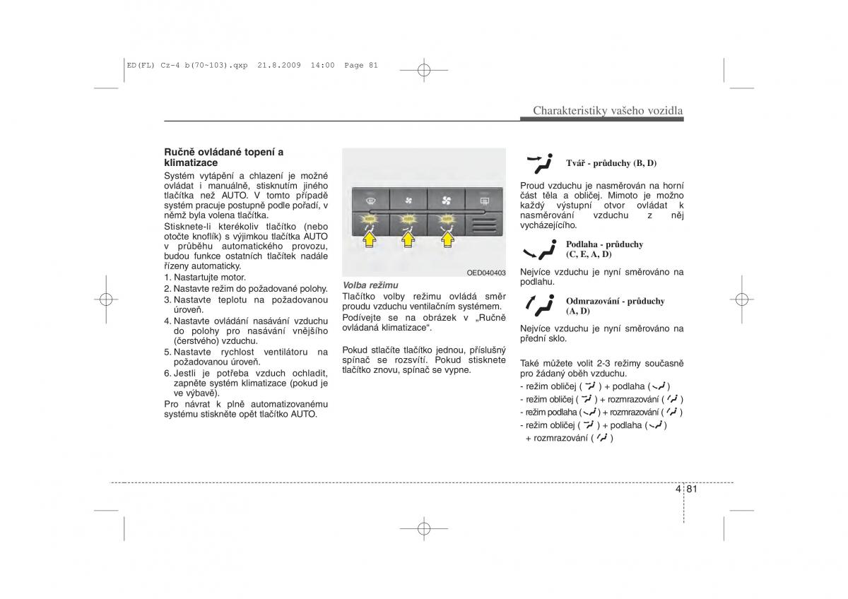 KIA Ceed I 1 navod k obsludze / page 154