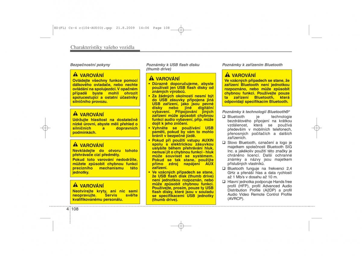 KIA Ceed I 1 navod k obsludze / page 181