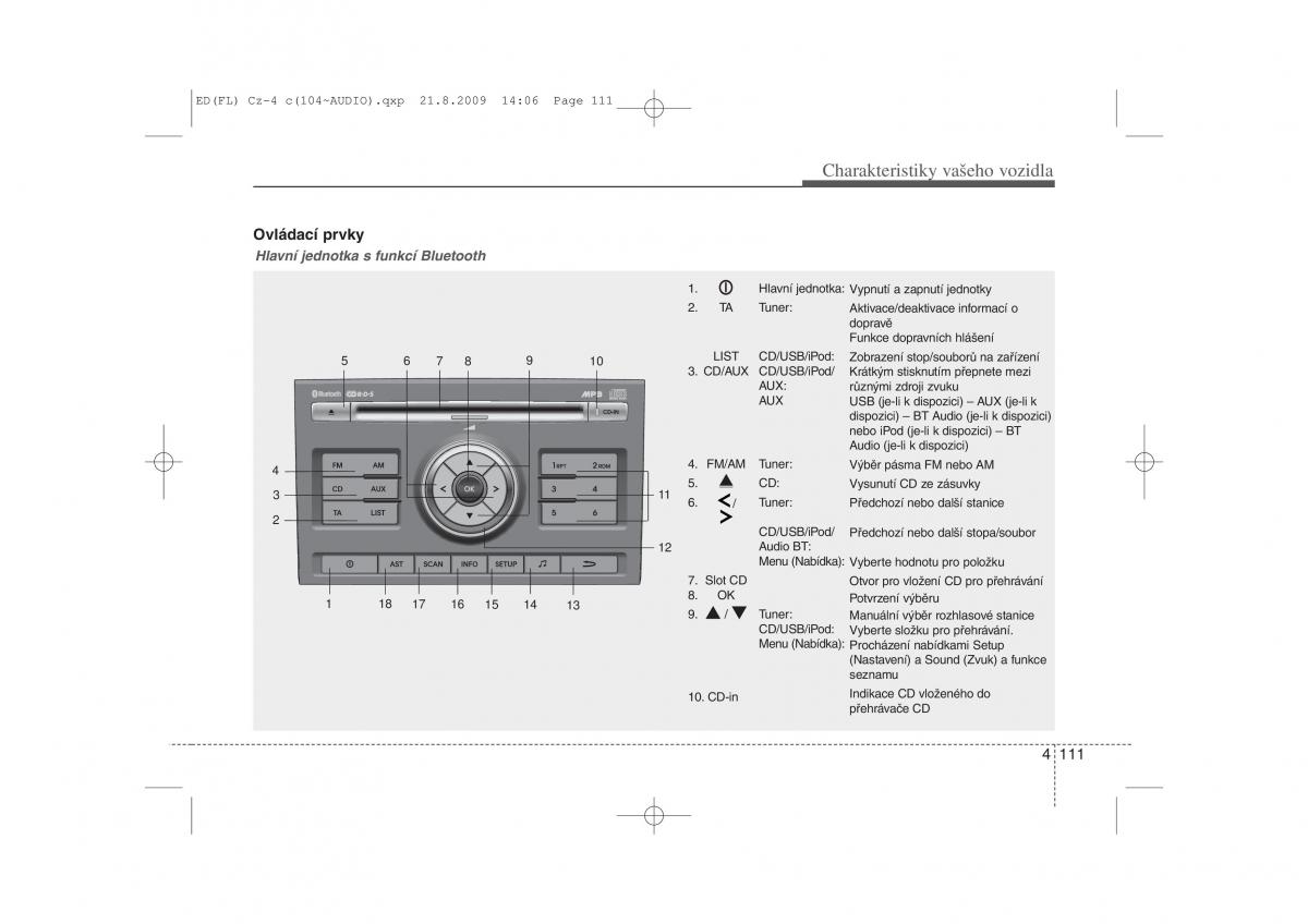 KIA Ceed I 1 navod k obsludze / page 184