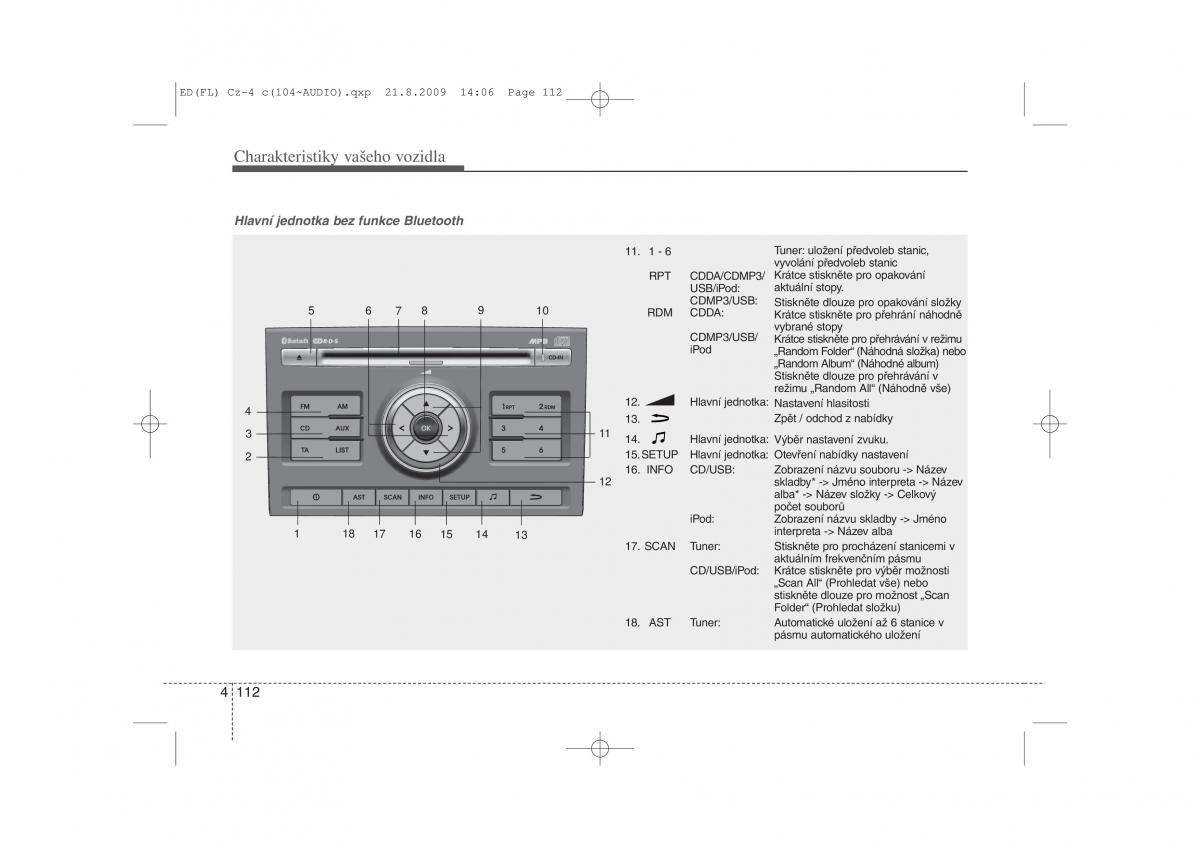 KIA Ceed I 1 navod k obsludze / page 185