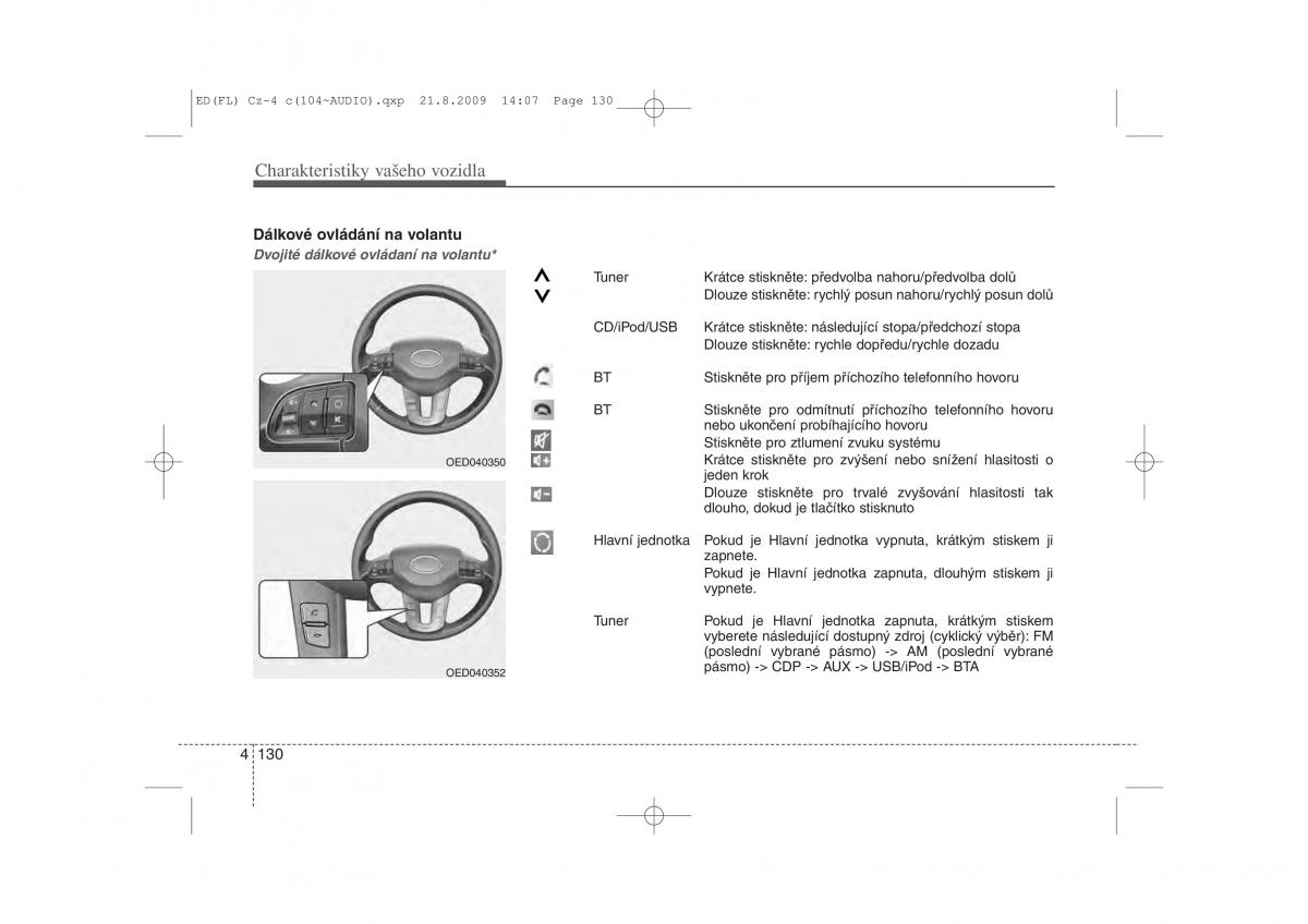 KIA Ceed I 1 navod k obsludze / page 203