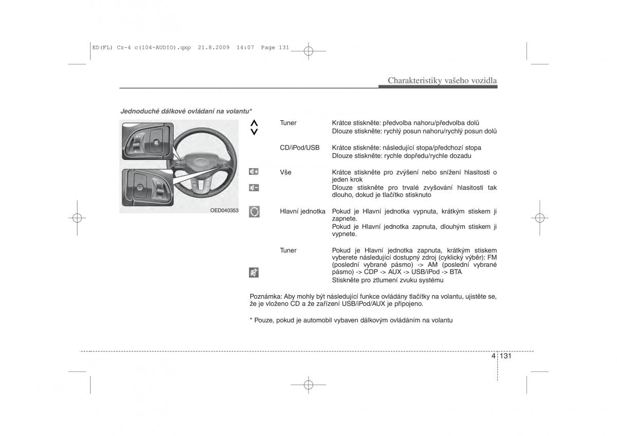 KIA Ceed I 1 navod k obsludze / page 204