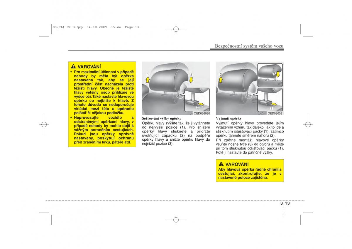 KIA Ceed I 1 navod k obsludze / page 27