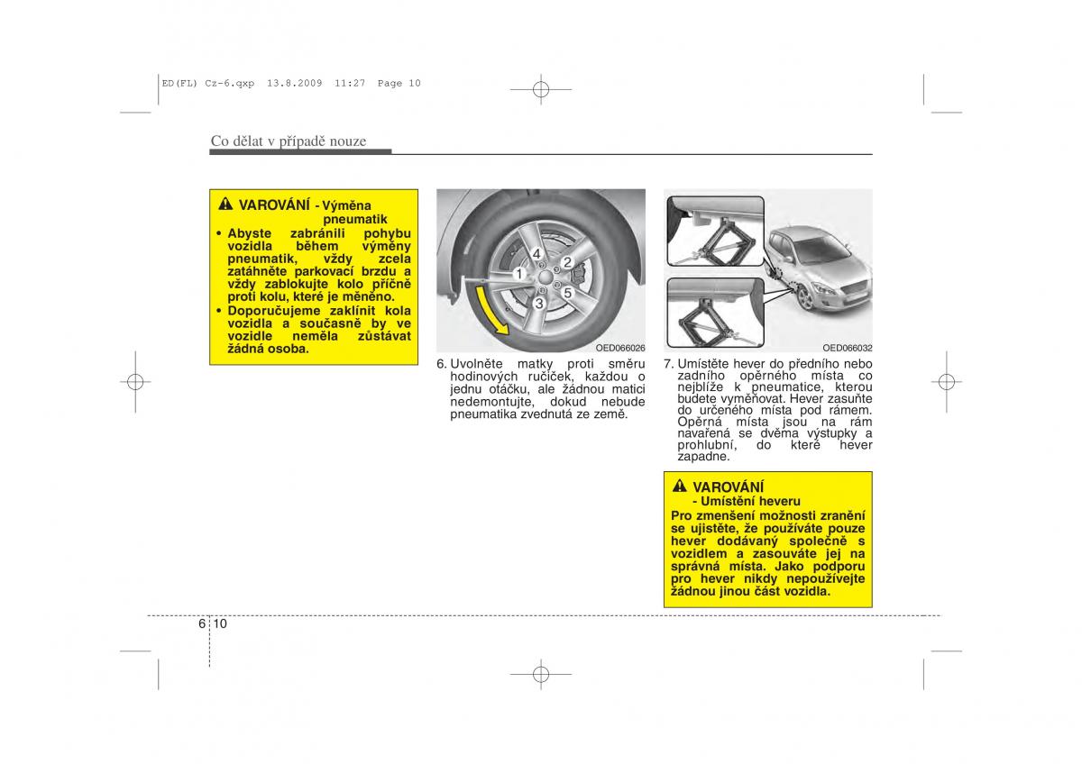 KIA Ceed I 1 navod k obsludze / page 274