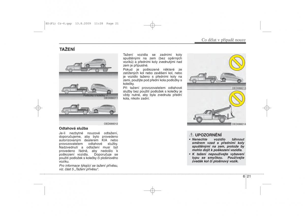 KIA Ceed I 1 navod k obsludze / page 285