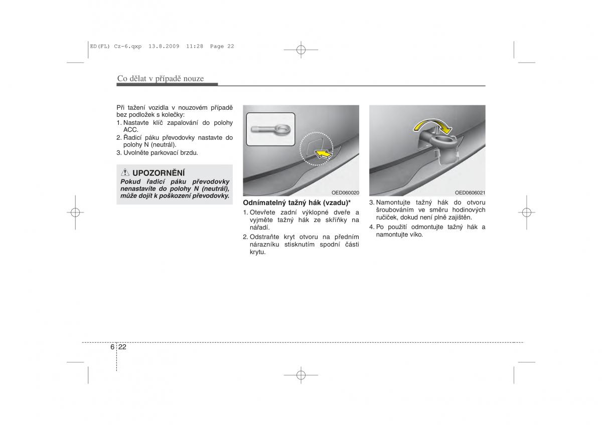 KIA Ceed I 1 navod k obsludze / page 286