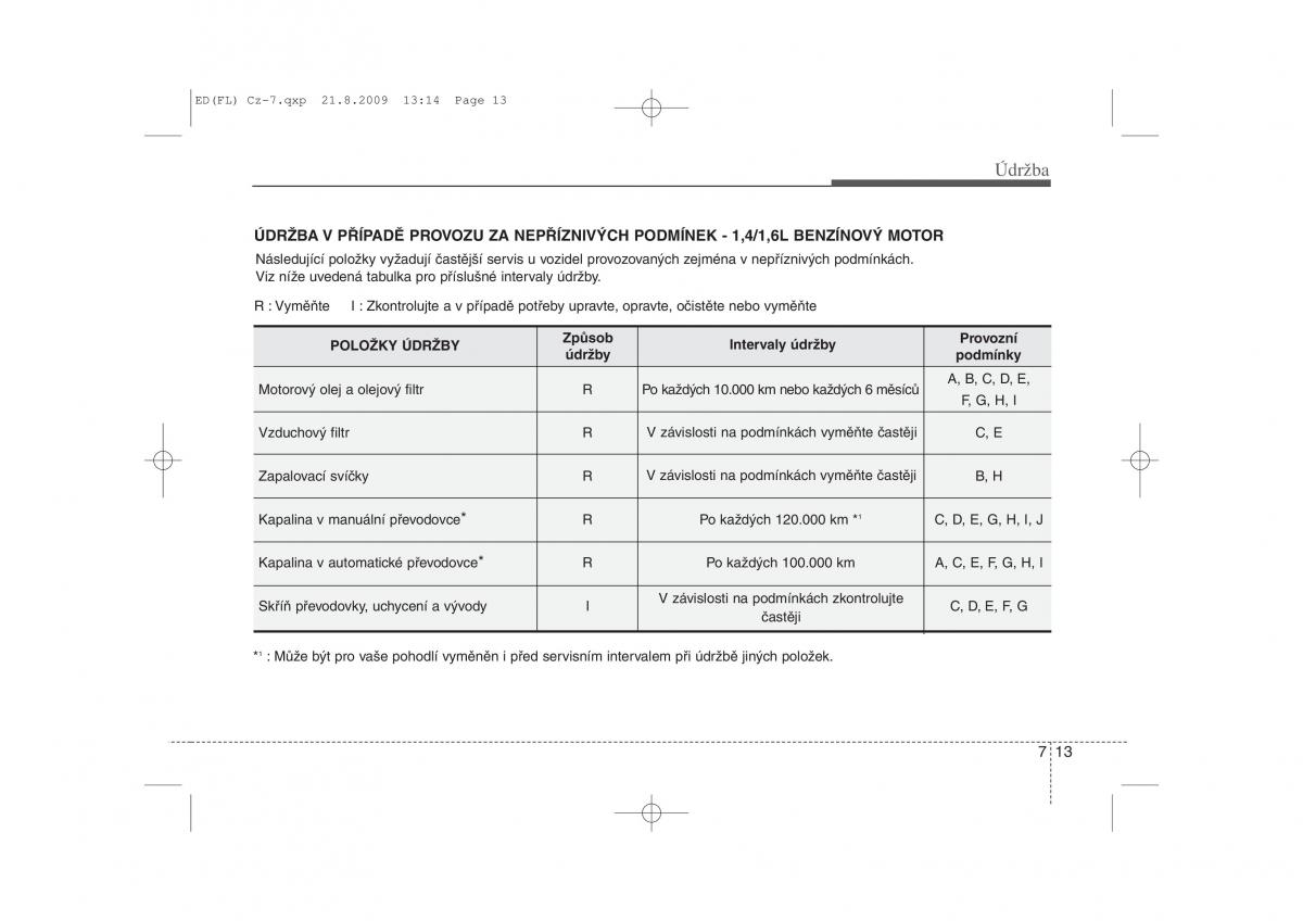 KIA Ceed I 1 navod k obsludze / page 302