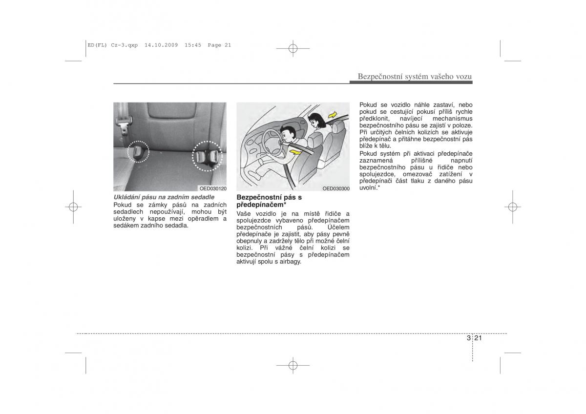 KIA Ceed I 1 navod k obsludze / page 35