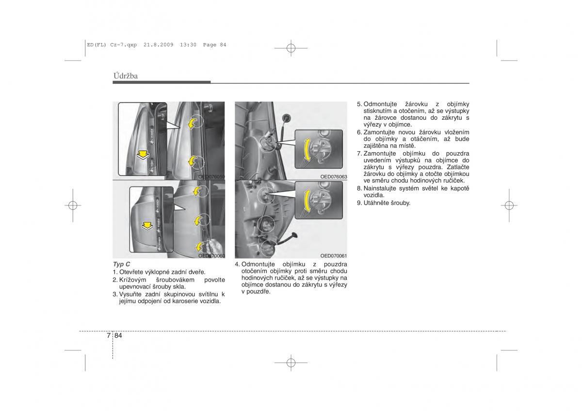 KIA Ceed I 1 navod k obsludze / page 373