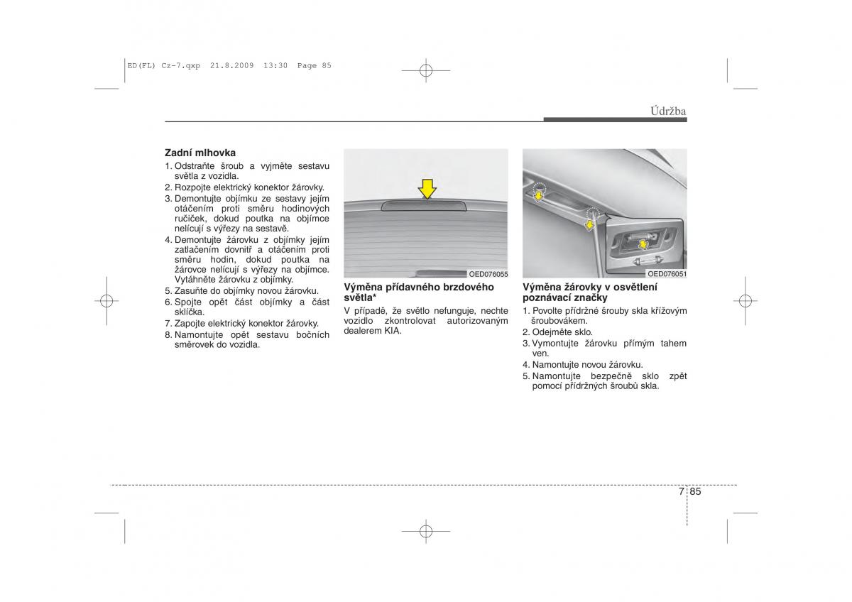 KIA Ceed I 1 navod k obsludze / page 374