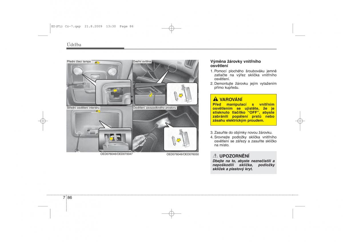 KIA Ceed I 1 navod k obsludze / page 375