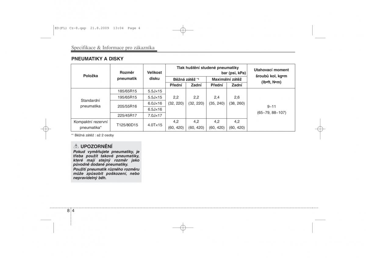 KIA Ceed I 1 navod k obsludze / page 389