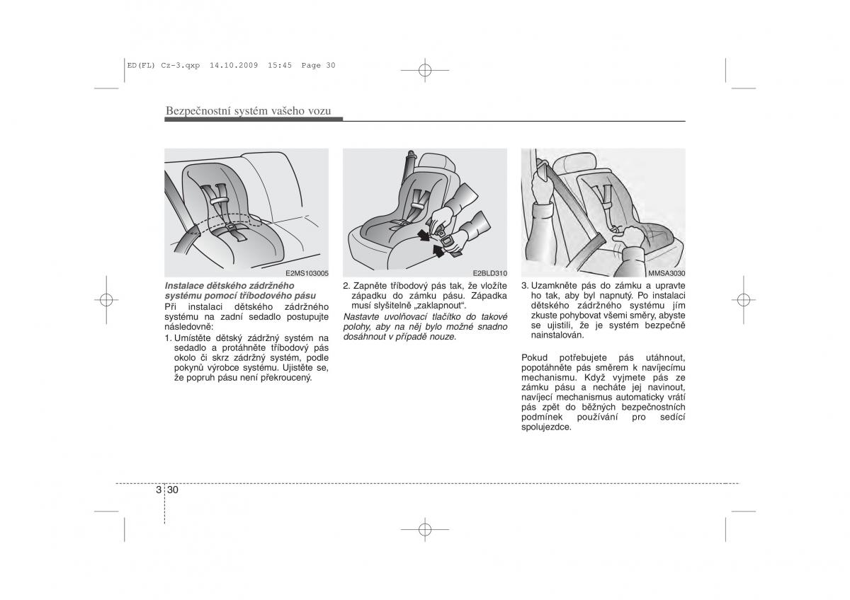 KIA Ceed I 1 navod k obsludze / page 44