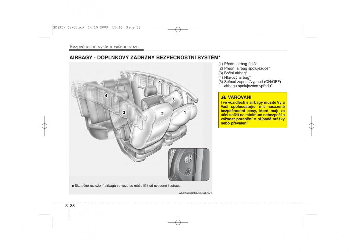 KIA Ceed I 1 navod k obsludze / page 52