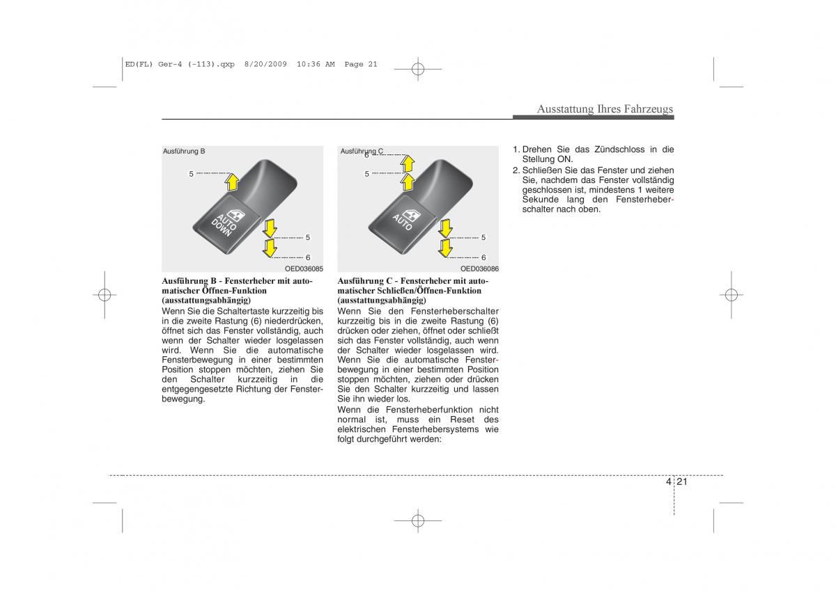 KIA Ceed I 1 Handbuch / page 104