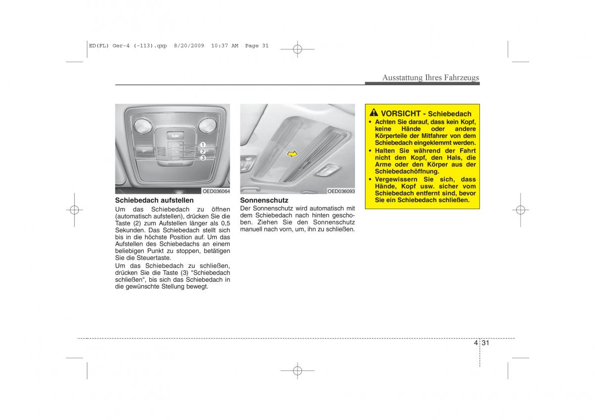 KIA Ceed I 1 Handbuch / page 114