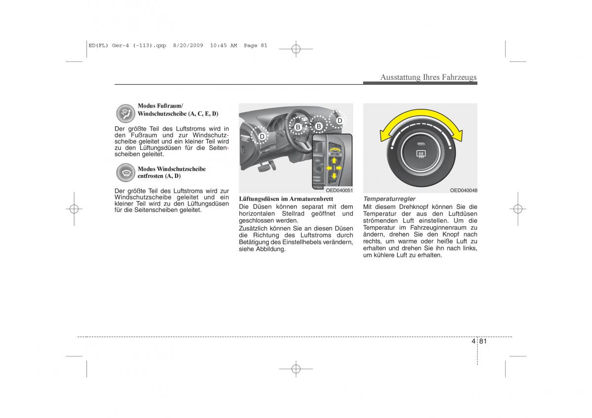 KIA Ceed I 1 Handbuch / page 164