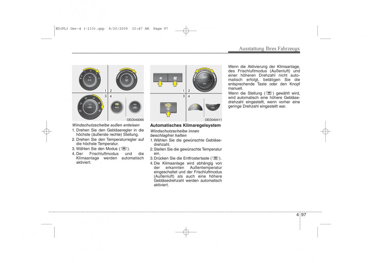 KIA Ceed I 1 Handbuch / page 180