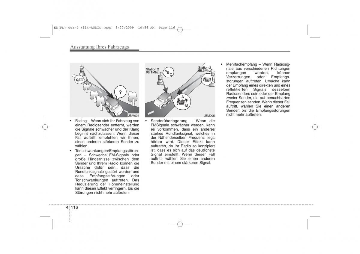 KIA Ceed I 1 Handbuch / page 199